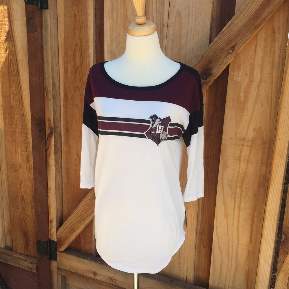 👕Harry potter Plum-White FM LG White-Plum color - Picture 1 of 6